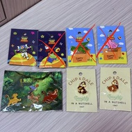 Disney Korea pin 韓國 chip dale lion king Toy Story