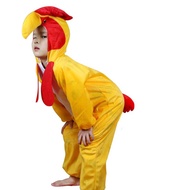 Yellow Cock Cosplay Kids Animal Outfit Costume