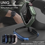 UNIQ Valencia 輕薄鋁合金防撞保護殼 for Apple Watch 40 / 41 mm-星光色
