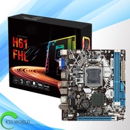 Motherboard Intel H61 Chipset Intel Socket 1155 New!!