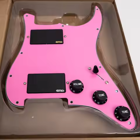 HH Prewired Loaded Pickguard with Active Humbucker Pickups for ST Style Electric Guitar Replacement