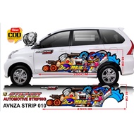 AVANZA XENIA STICKER DECAL GEAR GARAGE VARIATION STICKER