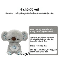 Gấu Koala Cô Gái Sang Trọng Đồ Chơi Với Lullabies Bé Đậu Nành Giảm Thú Nhồi Bông Cũi Đồ Chơi Bông PP