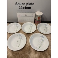 corelle shadow iris serving plate 22x4cm sold per pc