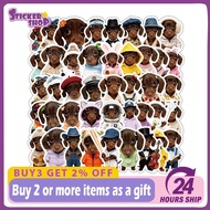 52pcs Funny Cosplay Dachshund Dog Sticker Cartoon Graffiti Kindergarten Boy Girl Reward Sticker
