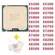 Processors E5200  E5300  E5400  E5500  E5600  E5700 E5800 E6500 E6600 E6700 E6550  E6750 E6850 E7200