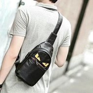 Men's Sling Bag Men's Sling Bag Men's Sling Bag Men's Sling Bag Men's Waistbag PU Leather Slingbag