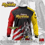 Independent Malaysia 2025 Land Spilled My Blood Sublimation  Independent Shirt 31 August 1957 • 68th