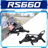 High Quality Motorcycle CNC Adjustable Rear Set Rearsets Footrest Foot Rest For Aprilia RS660/Tuono6