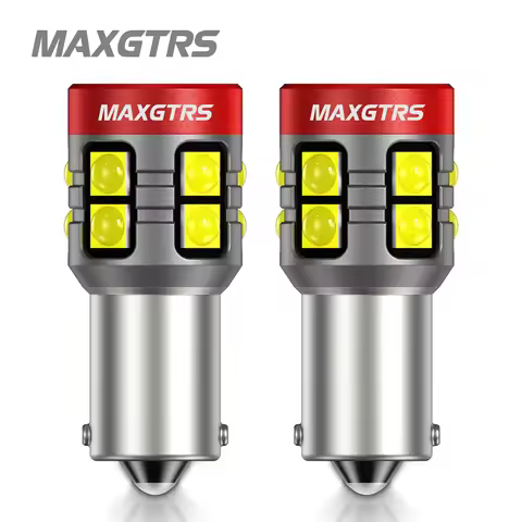 Super Bright BA9S LED BAX9S H6W T4W BAY9S H21W Bulb 11 SMD Car Reverse Lights Auto Parking License P
