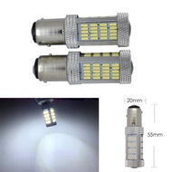 2pcs White 1157 7528 2057 BAY15D 2397 92 Lights LED Turn Signal Brake Light IC Constant Current Deco