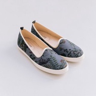 穩穩的美耐人尋味【樂芙日】郁子之實 日本花布 好穿脫 高腳背