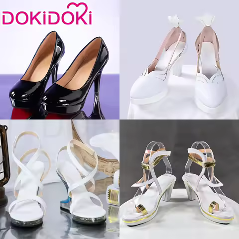 The Shorekeeper Cartethyia Zani Cantarella Scar Carlotta Montelli Cosplay Shoes Game Wuthering Waves