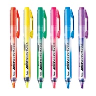 Pentel Flying Dragon|Handy-lineS Push Type Automatic Highlighter|SXNS15|SLR3 [Nobel Online Mall]