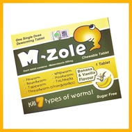 M-ZOLE CHEWABLE DEWORMING TABLET