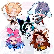 ALIEN STAGE Figure Stand Model Plate Key MIZI SUA TILL IVAN HYUNA LUKA Acrylic Standing Anime Collec