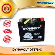 Dynavolt MTR DTZ7S-C Motorcycle Battery (Ready Stock) Bateri Motor
