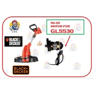 MOTOR GL5530 Black & Decker SPARE PART GRASS TRIMMER ACCESSORY ACCESSORIES HOUSE MACHINE 5530 GL5530