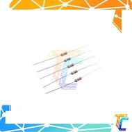 5pcs 3k ohms carbon film resistor 1/4 watt