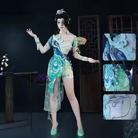 Hot Game Naraka: Bladepoint Cosplay Chuyun Jiuge: Lady of The Xiang River Costume Anime Valda Cui Ro