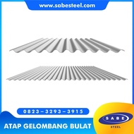 Atap Gelombang Bulat Seng Galvalum merk Diamond Roof