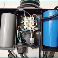 Air Compressor Motor Capacitor Box Junction Box Electric Air Pump Accessories Motor Dual Capacitor P