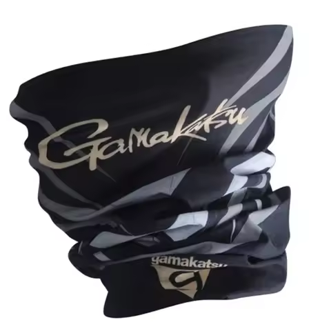 Gamakatsu Sun Protection Fishing Scarves Seamless Head Gaiter Neck Gaiter Breathable Balaclava Windp