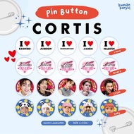 CORTIS PIN BUTTON - NGORTIS KPOP