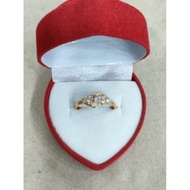 Alluy_ Cincin Mata 7 Putih S 1 Gram Emas Muda