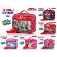 (ojgee) - W8063 Lunch Bag Cartoon / Character Fashion Kids Bag / Lunch Bag Import