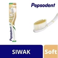 Pepsodent siwak toothbrush contains 2
