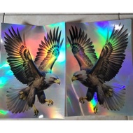 Garuda Picture Stickers 1 Set Right Kiri Size 22x30 Cm Hologram