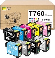 Remanufactured T760 Ink Cartridge Ultrachrome T7601 T7602 T7603 T7604 T7605 T7606 T7607 T7608 T7609 