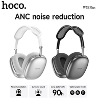 【Thời gian sử dụng: 90 giờ】Hoco W55 Plus Tai nghe không dây ANC giảm tiếng ồn Tai nghe bluetooth Bt5