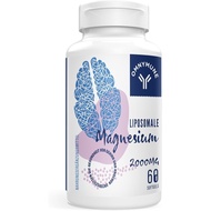 Lipid Magnesium 2,000mg High Strength-Magnesium Supplement Containing Vitamin D3 and K2 Non-Genetic 