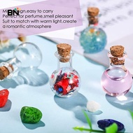 [BN] 10x Small Glass Bottles Miniature Potion Bottle Cork Glass Vials Wedding