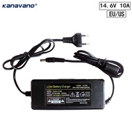 12v Charger 14.6v 5a 10a18650 Lithium Charger Adapter Dc 5.5 * 2.1 Mm 12.6v 10a Power Adapter Eu/ Pl