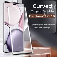 Honor X9c 5G 2024 3D Hot Bending Screen Front Protector For Honor X9c HonorX9c 5G 2024 Tempered Glas