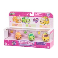 Shopkins 56642 Cutie Cars Fast ‘n’ Fruity Collection Season 1 Pack of 3 Cars(PROMOTION box damage)
