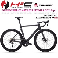 POLYGON 2023 HELIOS A8x Carbon Frame w/Shimano Ultegra Di2 12spd