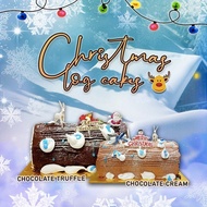 🎄 CHRISTMAS LOG CAKES 🎄  ★ 600G ★ 1.1KG ★ Various Yummy Flavours To Choose From! ★