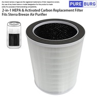 Fits Sterra Breeze / Kurin V2 Pro Air Purifier 2-in-1 HEPA & Activated Carbon Replacement Filter Pen