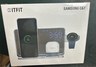 (全新未拆) ITFIT三合一多功能無線充電板(支援Samsung產品)