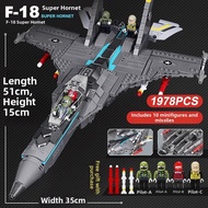 TUSIDI | Military Fighter Jet Assembling Model F18 Super Hornet J-20 High Difficulty Assembly
