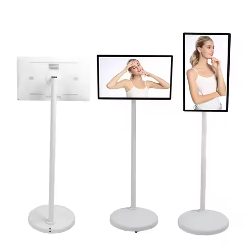 Mobile Touchscreen TV Wireless Screen Casting 24 Inch Rotatable Stand Portable Touchscreen Display f