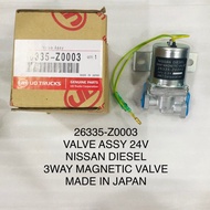 26335-Z0003 ORIGINAL J&J NISSAN DIESEL 3WAY MAGNETIC VALVE FOR USE ON: TRUCK NISSAN