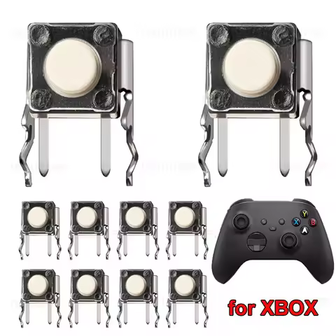 10-50Pcs Replacement RB LB Bumper Button Tactile Switch Repair Parts Kit for Xbox Series X S/Xbox On