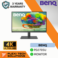 Flexi Tech BENQ PD2705U 4K UHD Monitor 27 inch UHD 60Hz 3840x2160