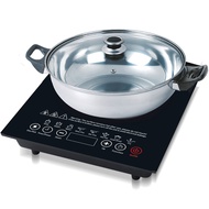 PowerPac Steamboat Induction Cooker with Stainless Steel Pot (PPIC888A)