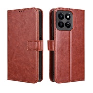 For Honor X7C ALT-LX2 HonorX7C Case Flip Cover PU Leather Wallet Card Slot Stand Phone Case